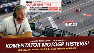 NEWLY DEBUT, IMMEDIATELY LOCKING 5TH POSITION!! VEDA EGA GOES CRAZY IN THE 2026 MOTO3 QUALIFICATI...