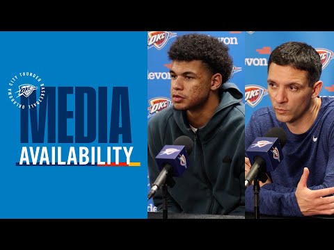 OKC Thunder Full Media Availability | Post Game at Charlotte Hornets | November 15, 2025