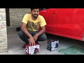 Bergmann Analog and Bergmann Digital Tyre Inflator Unboxing and Speed Test