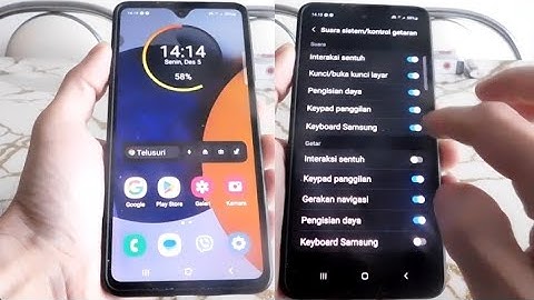 Cara mematikan suara keyboard samsung a03