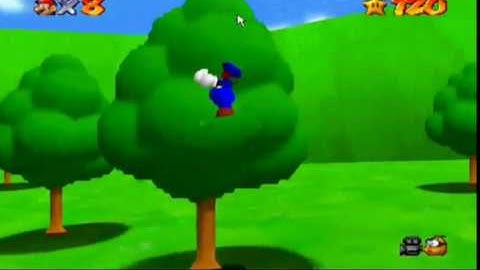 Super mario 64 color codes shows