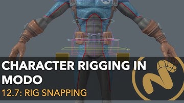 Character Rigging in Modo | Part 12.7: Snapping the Rig