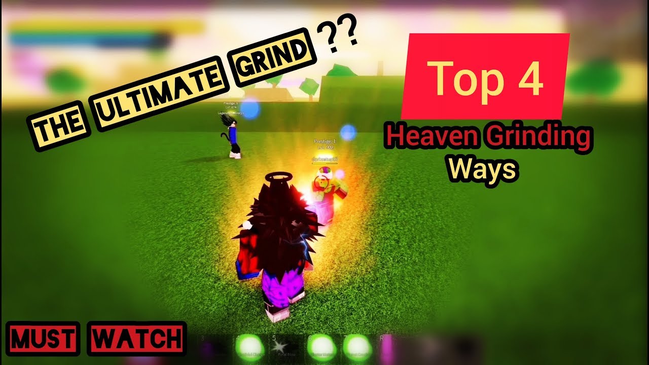 Top 4 Heaven Grinding Ways In Final Stand Dbz Final Stand Youtube - roblox dbzfs tournament grind