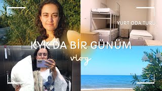 Mersin Kyk Yurdunda Ücretsiz Konakladım | Vlog | Deniz tatili
