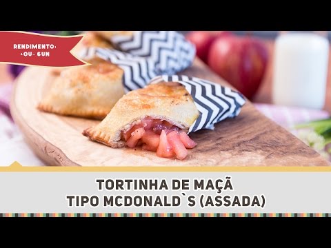 Tortinha de Maçã - Receitas de Minuto #282