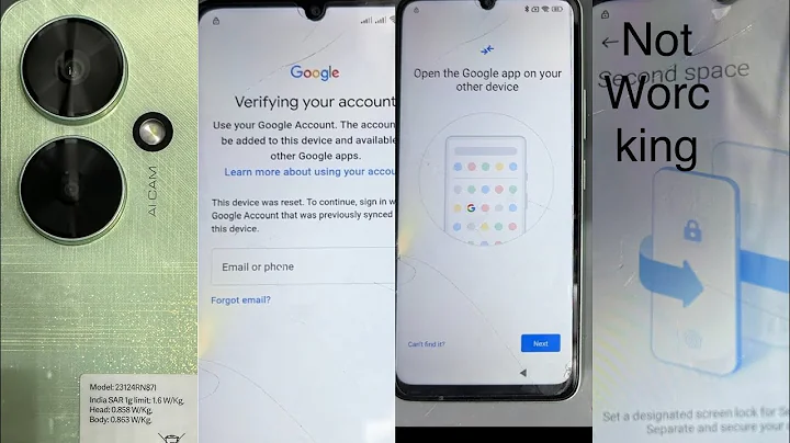 Redmi 13C 5G FRP Bypass MIUI 14 NEW Method Without PC Second Space Not Working 100% Fix