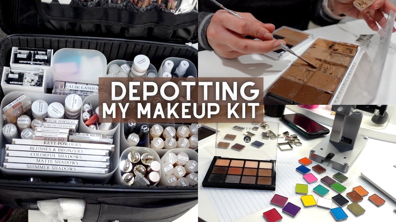 How to Depot Your Professional Makeup Kit