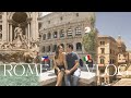 First time in Rome with my Italian Husband! 🇮🇹 Visited famous tourist spots + delicious Italian food