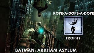 Batman: Arkham Asylum Trophy Guide & Road Map