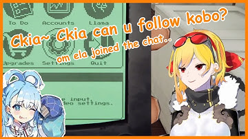 Kaela (Ckia & Om Ela) trying to copy Kobo donation voices