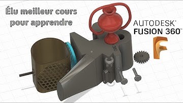 Tuto, Apprendre et maîtriser quasi tout Fusion 360 en +/- 30 minutes (les bases formation débutant)