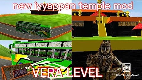 New sabarimalai temple mod for bussid#iyyappantemplemod #templemodbussid