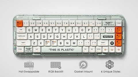 A Kickstarter Project We Love: Mojo68: See-Through, Custom & Programmable Mechanical Keyboard