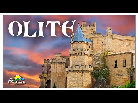 OLITE (Navarra), el CASTILLO MÁS ESPECTACULAR