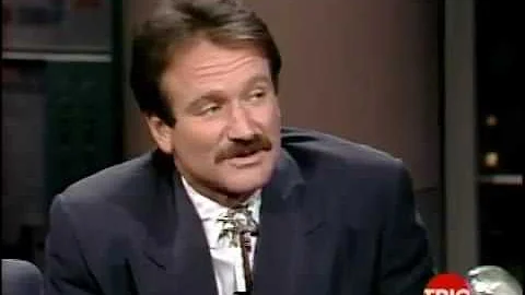 Robin Williams Letterman 1989