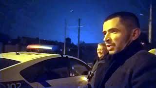 Полиция Одесса. Невменяемый с Винницы приехал без В.У