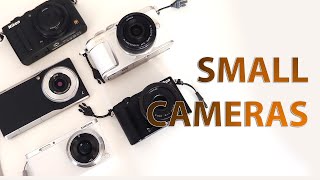 Small Cameras - Panasonic CM1, Samsung NX Mini, Nikon 1 J5, Nikon Coolpix A, Olympus E-PL9