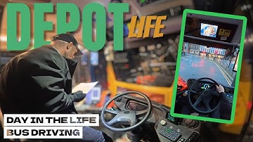 Full Day In the Life Of a BUS Driver | Late Shift EDITION |