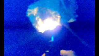2 big propane balloon explosions