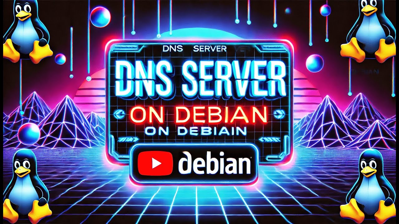KONFIGURASI DNS SERVER PADA DEBIAN - YouTube
