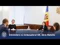 Întrevedere cu Ambasadorul UE, Jānis Mažeiks