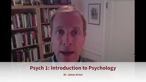 Psych 1: Introduction to Psychology