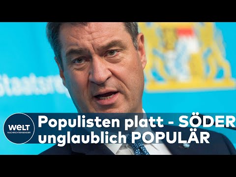 FORSA-UMFRAGE: Markus Söder bleibt bei Kanzlerfrage im Umfragehoch -Auch Union weiter beliebt