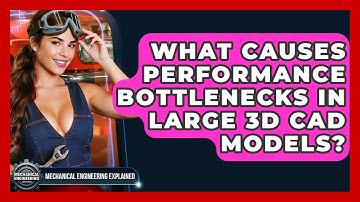 What Causes Performance Bottlenecks In Large 3D CAD Models? - Mechanical Engineering Explained