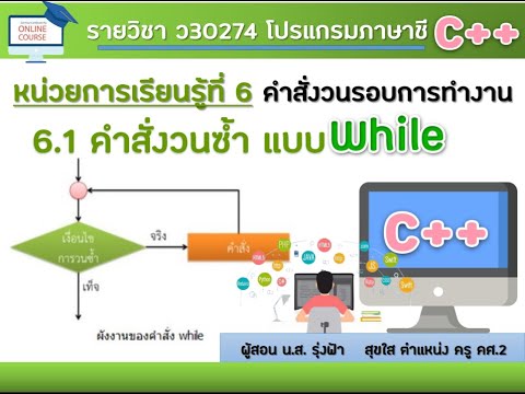 คําสั่งวนซ้ํา for  Update New  คำสั่งวนซ้ำ while