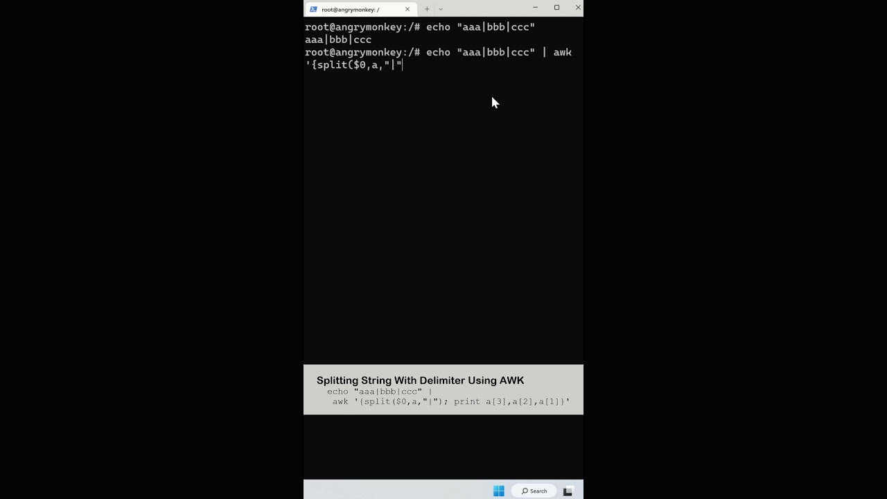 How to split a delimited string into an array in awk? - Linux Tips And Tricks - YouTube How To Split A Delimited String Into An Array In Awk? - Linux Tips And Tricks - Youtube