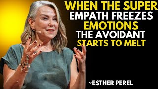 видео: Когда суперэмпат замораживает эмоции — избегающий начинает таять | Эстер Перель картинка: Когда суперэмпат замораживает эмоции — избегающий начинает таять | Эстер Перель