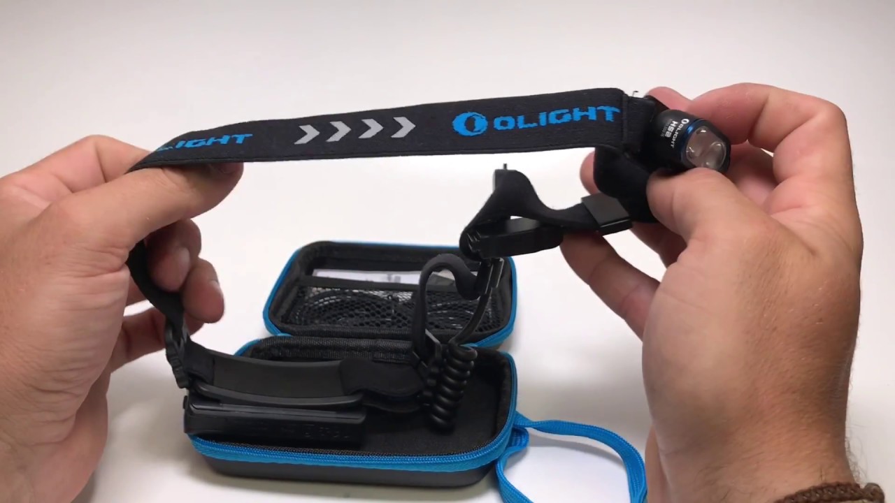Olight HS2 Kopflampe Unboxing, Review + Leuchtvergleich - YouTube