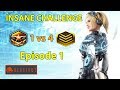 StarCraft 2: Grandmaster 1 vs 4 Gold Players - INSANE Challenge - Episode 1