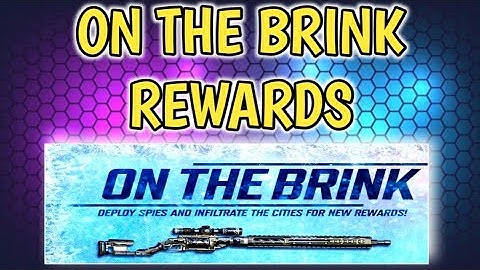 ALL FEE REWARDS FOR ON THE BRINK EVENT CALL OF DUTY MOBILE CODM COD