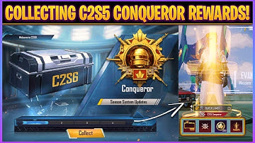 Collecting C2S5 Conqueror Rewards | C2S5 Conqueror Title + Team Up Effect 🔥