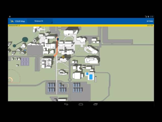 Csub Campus Map Campus Map