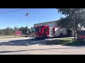 Mico Volunteer Fire Department LightBrush 8112 Responding