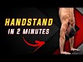 CHEAT SHEET for Handstand (10 Key Points To Follow)