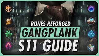 COMPLETE RUNE GUIDE FOR GANGPLANK SEASON 11 - League of Legends