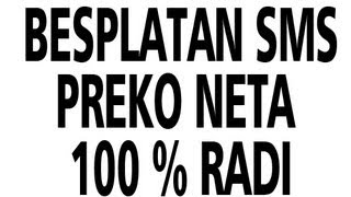 KAKO POSLATI SMS PREKO INTERNETA BESPLATNO