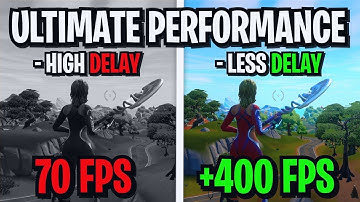 How To Increase Fps in Fortnite And Get 0 Input Delay. 🔥 (best FPS boost ✔️)