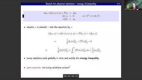 Non-uniqueness in law of stochastic 3D Navier-Stokes equations - Martina Hofmanova