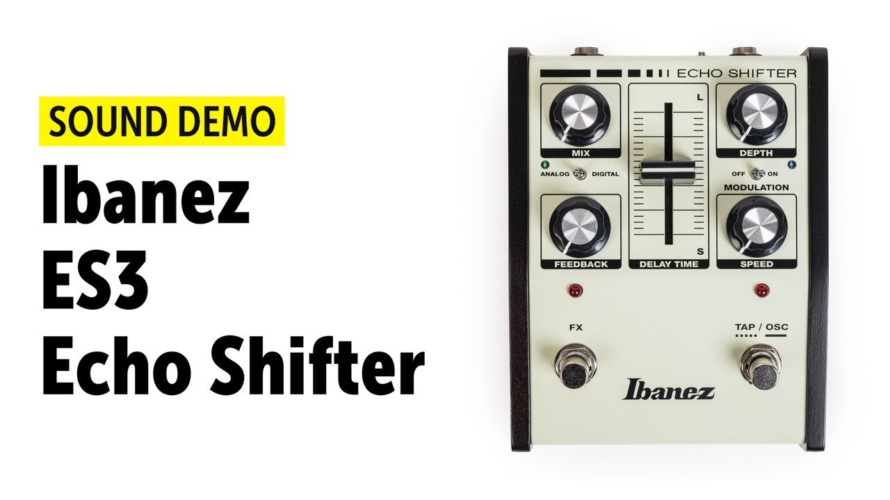 Review Demo - Ibanez ES-2 Echo Shifter - YouTube