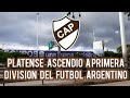 Los Festejos de Platense a PRIMERA DIVISION