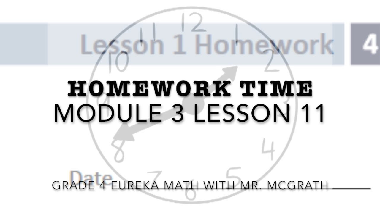 module 3 lesson 11 homework grade 4