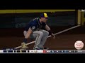 Brewers Billy McKinney Amazing catch against the Padres