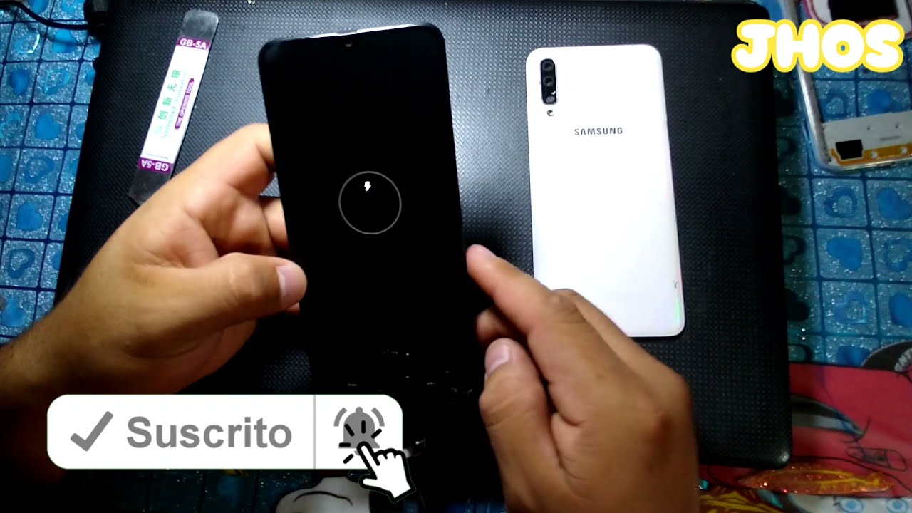 Samsung A50 no carga, no enciende, solución en 2 minutos.