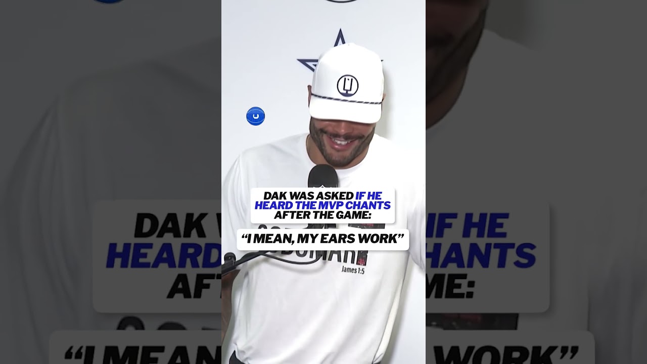 Is Dak Prescott playing like an MVP right now? 