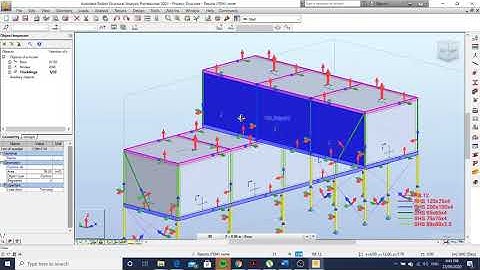 Cladding - Part 2 - Steel modular house tutorial in Autodesk Robot Structural Analysis