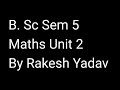 #EigenValuesVectorsLinearTrans #Unit2 #BSc #Sem5 #MathsSolutions #VikramUniversity #ByRakeshYadavSir